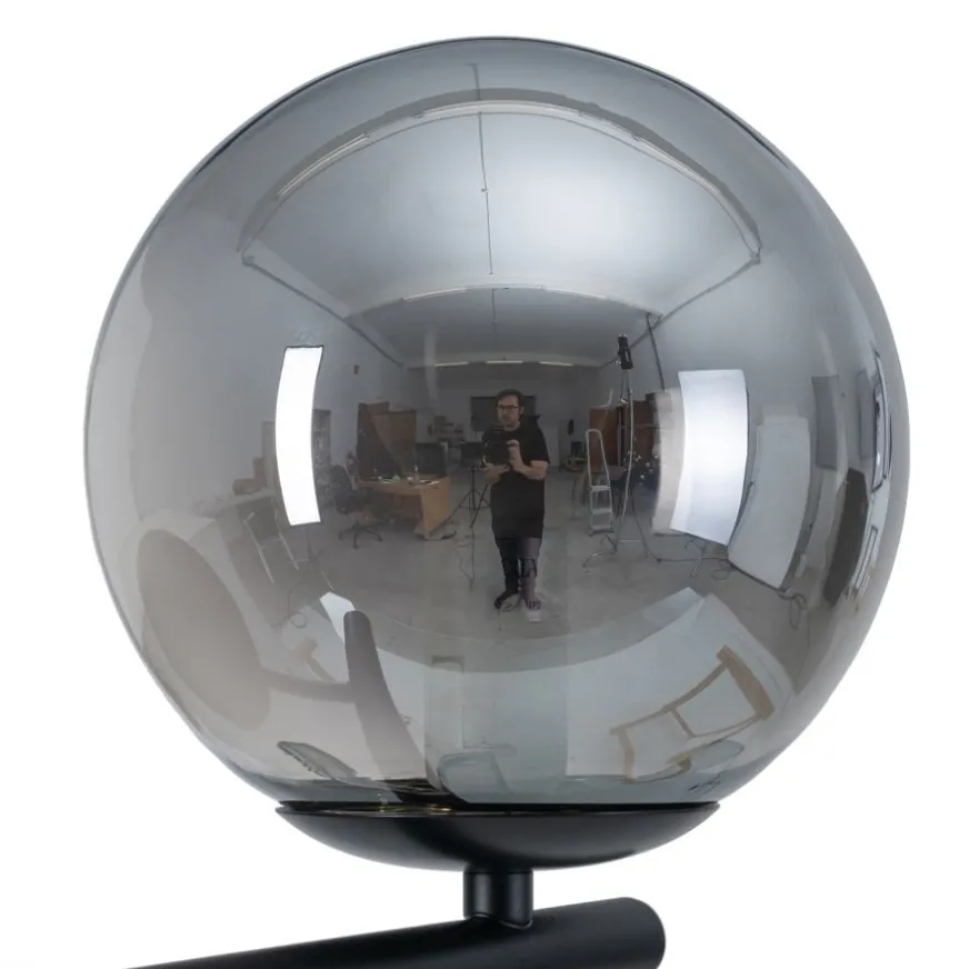 Banak Pâtes Appliquées murales en métal et verre