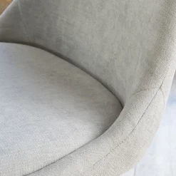 Banak Pack 4 chaises devon rembourrée beige