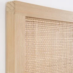 Banak Pandora Tête de lit en bois et rotin pour lit de 150 et 160