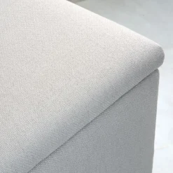 Banak Piker Banc avec coffre de rangement rembourré