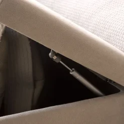 Banak Raisa Banc avec coffre de rangement rembourré