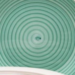 Banak Rakal Service de vaisselle en grès de 18 pièces