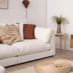 Banak Remas Coussin de sol en fibre naturelle