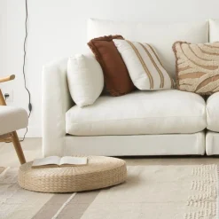 Banak Remas Coussin de sol en fibre naturelle