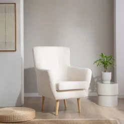 Banak Riva Fauteuil blanc