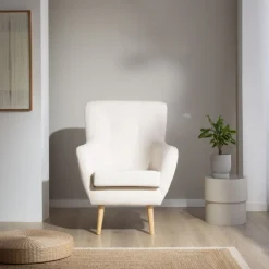 Banak Riva Fauteuil blanc