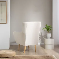 Banak Riva Fauteuil blanc