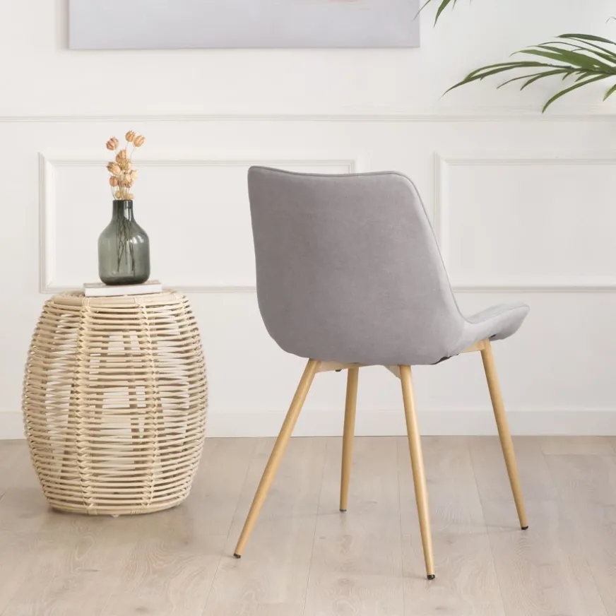 Banak Roma Chaise rembourrée gris