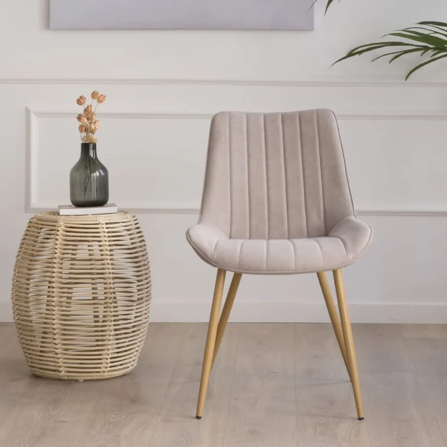 Banak Roma Chaise rembourrée beige