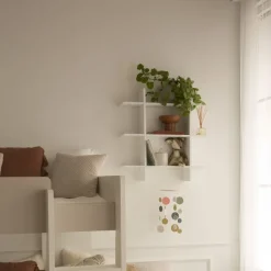 Enfant Banak Rony étagère murale laqué blanche
