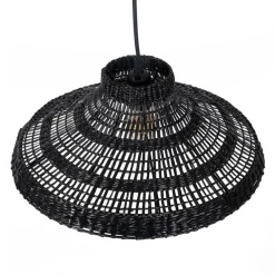 Banak Rulke Lampe de plafond en fibre naturelle