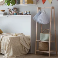 Enfant Banak Saga Meuble porte-manteau avec étagères