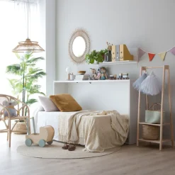 Enfant Banak Saga Meuble porte-manteau avec étagères