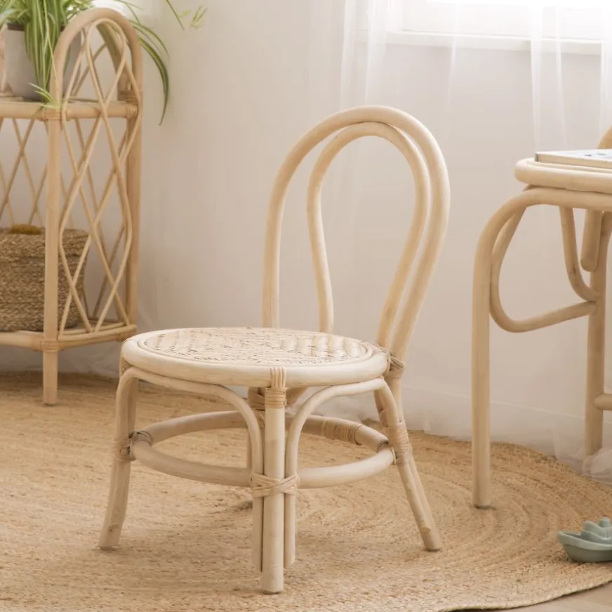 Enfant Banak Scooby Chaise enfant en rotin