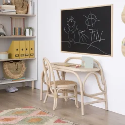 Enfant Banak Scooby Chaise enfant en rotin