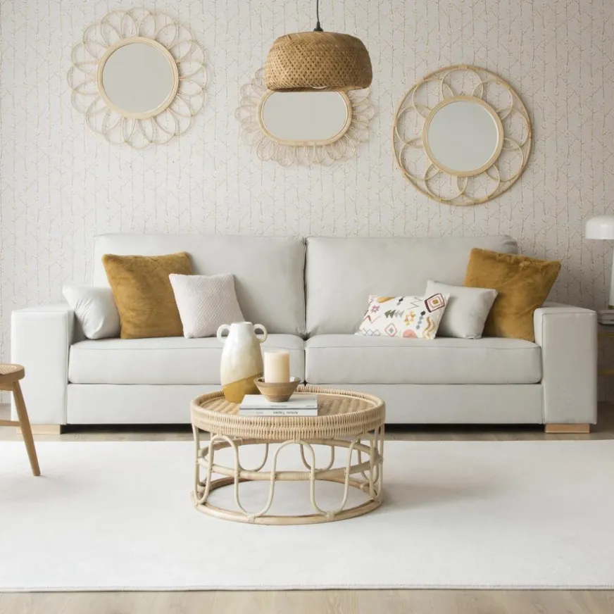 Banak Shane Canapé 4 places beige