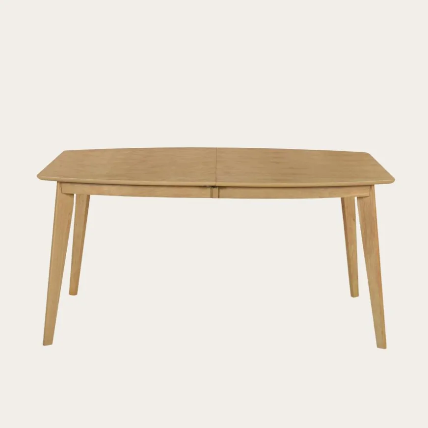 Banak Shelley Mesa de comedor extensible rectangular 150/200 de madera natural