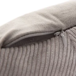 Banak Sidy Coussin velours gris