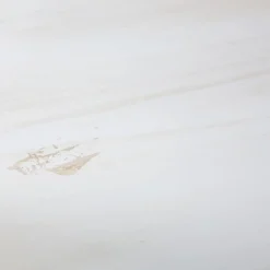 Banak Soho Mesa de comedor rectangular de madera color blanco decay