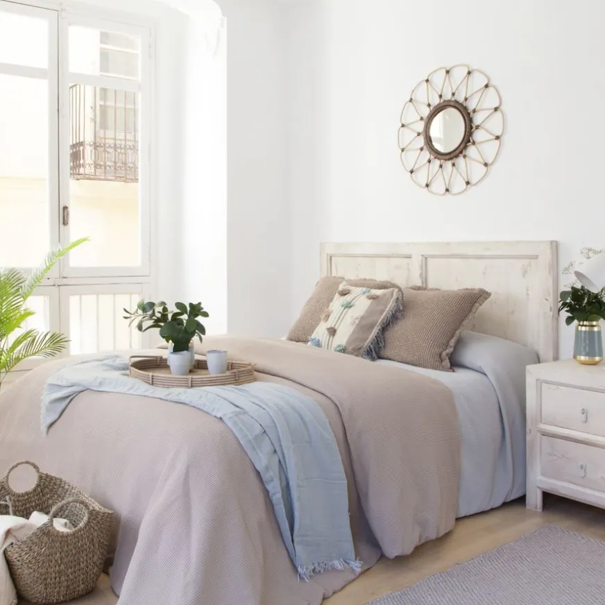 Banak Soho Tête de lit en bois massif pour lit de 150 et 160