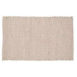Banak Taska Tapis de salon en jute et coton