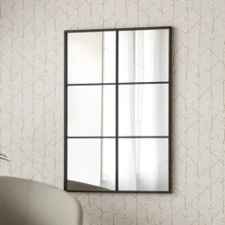 Banak Tenese Miroir mural en métal