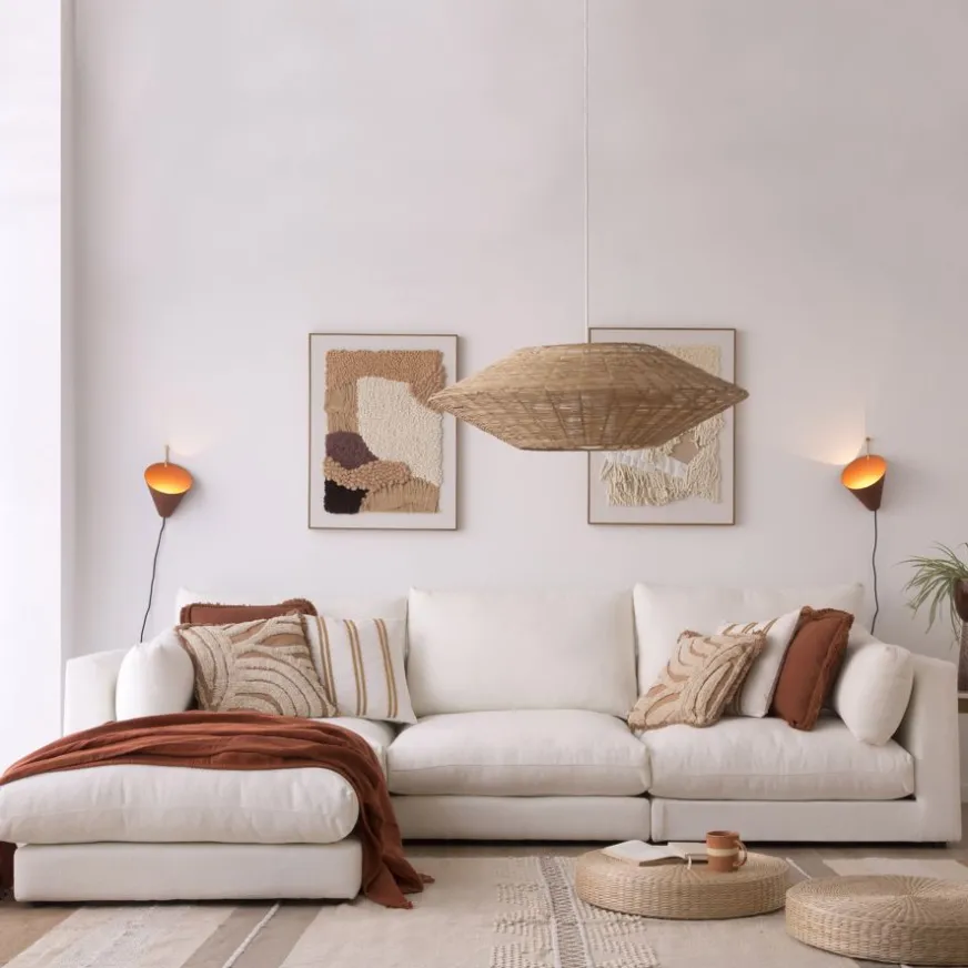 Banak Tokio Canapé 3 places avec pouf