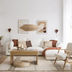 Banak Tokio Canapé 3 places avec pouf