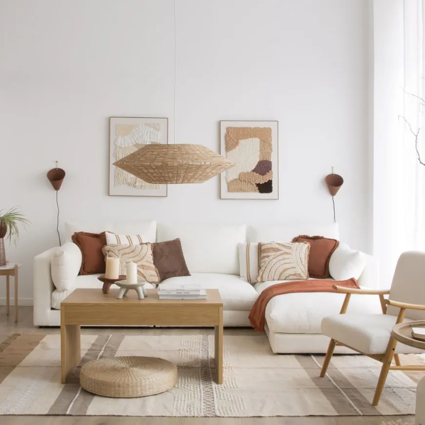 Banak Tokio Canapé 3 places avec pouf