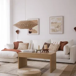 Banak Tokio Pouf carre tapissé