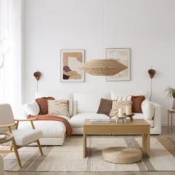 Banak Tokio Pouf carre tapissé