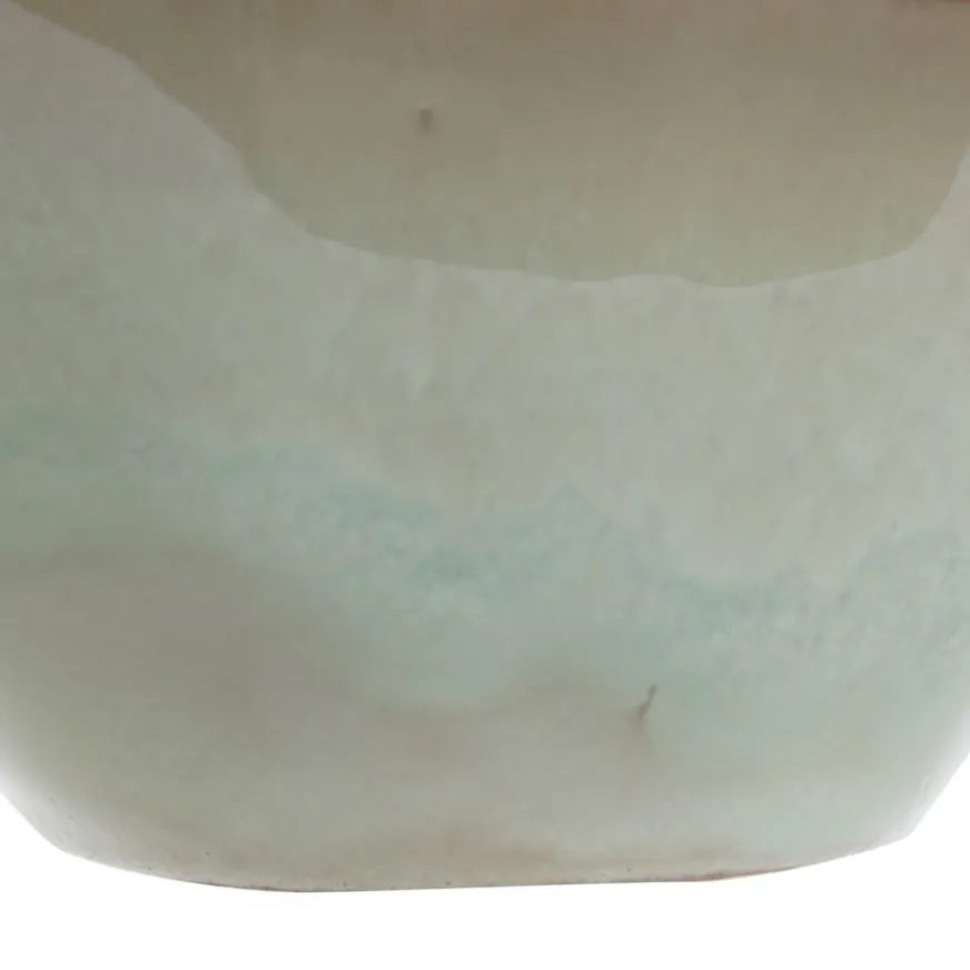 Banak Tomy Bol en grès émaillé turquoise