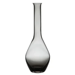 Banak Ton Vase gris en verre décoratif