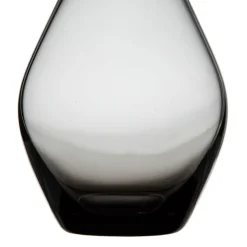Banak Ton Vase gris en verre décoratif