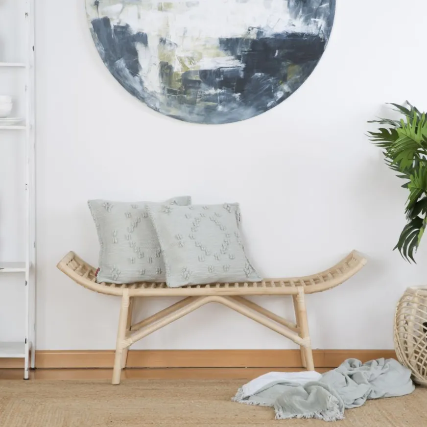 Banak Tunez Banc rotin naturel