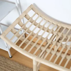 Banak Tunez Banc rotin naturel