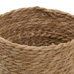 Banak Tusa Ensemble de 3 paniers en fibre naturelle