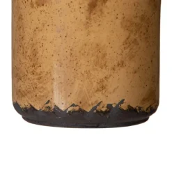 Banak Vacy Pot de fleurs marron en céramique