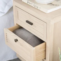 Banak Venice Table de nuit en bois