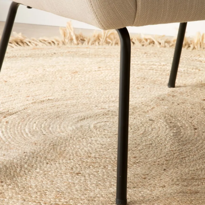 Banak Viggo Fauteuil tapissé beige