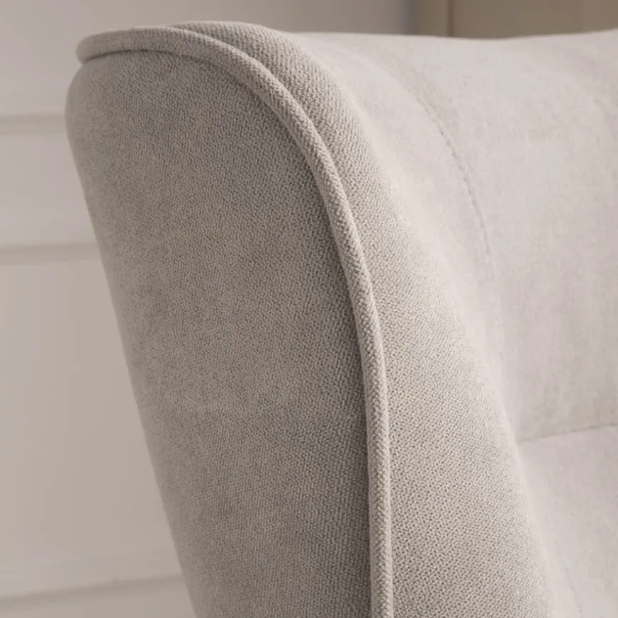 Banak Visby Fauteuil gris perle