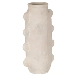 Banak Wados Vase en céramique blanc