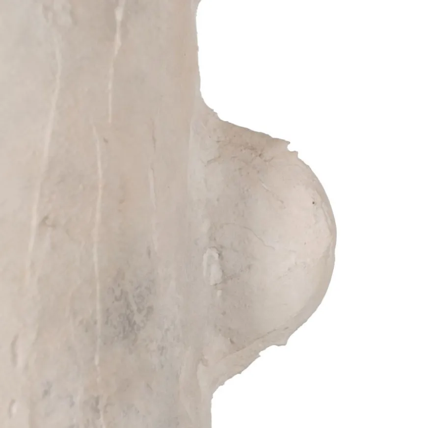 Banak Wados Vase en céramique blanc