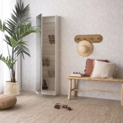 Banak Wayne Chaussure étroite avec miroir