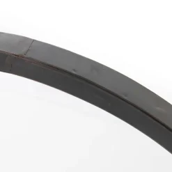 Banak Werta Miroir rond de 60 cm en métal et verre