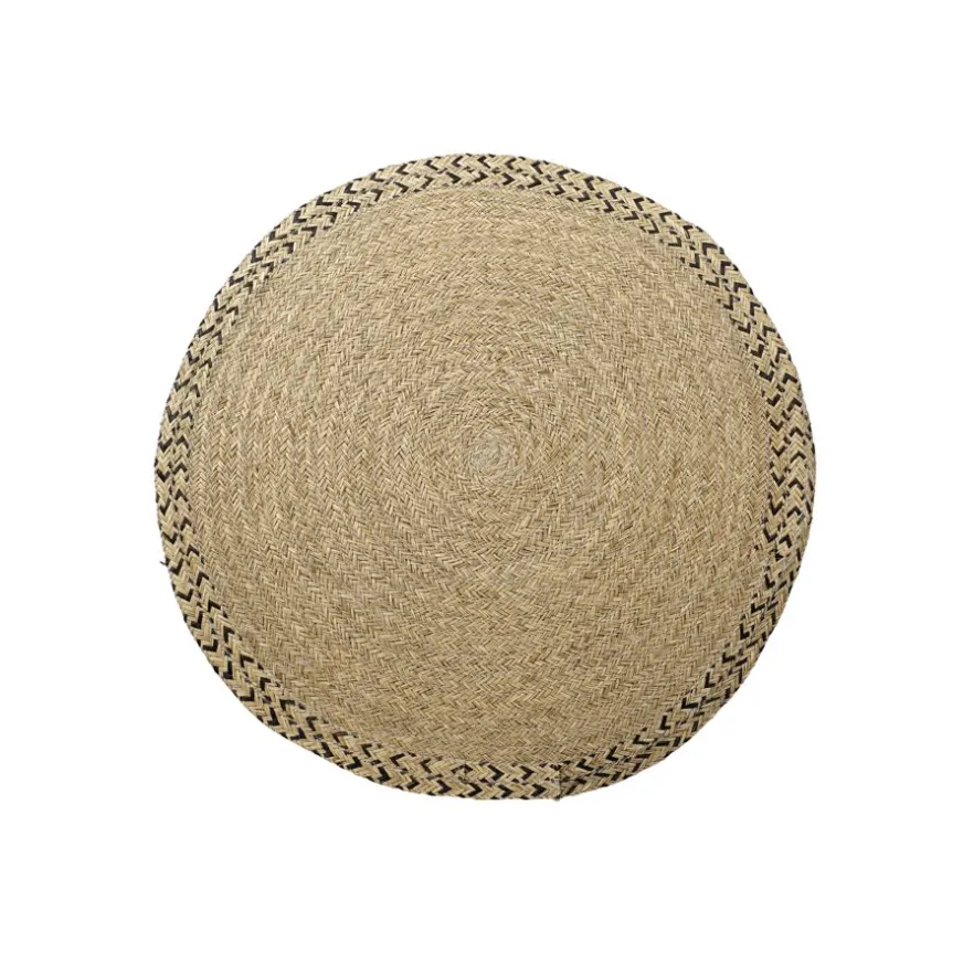 Banak Wing Tapis en fibre naturelle bicolore