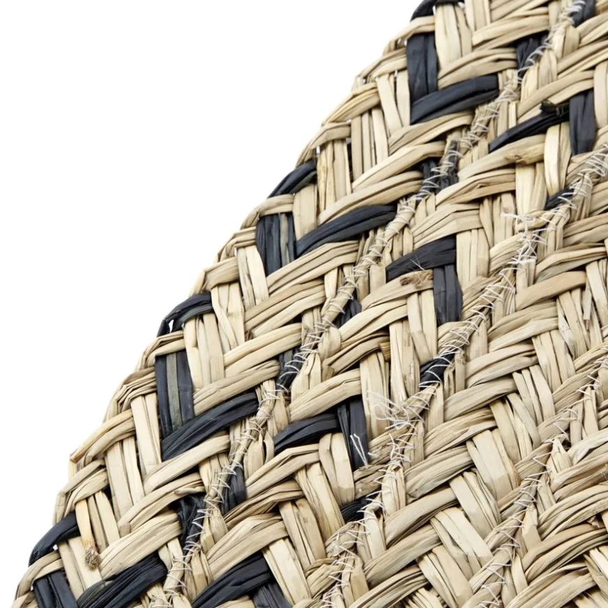 Banak Wing Tapis en fibre naturelle bicolore