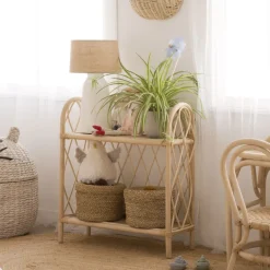 Enfant Banak Winnie étagère en rotin pour enfants
