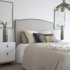 Banak Xela Tête de lit rembourrée pour lit de 150 et 160