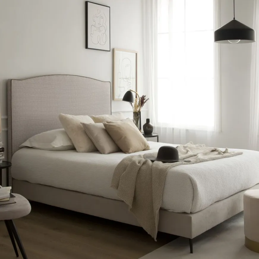 Banak Xela Tête de lit rembourrée pour lit de 150 et 160